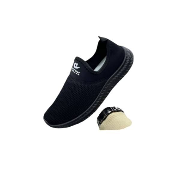 ⁦حذاء رجالي عصري ومريح – اختيارك المثالي للأناقة والراحة! 👞✨⁩ - الصورة ⁦4⁩